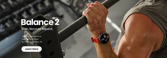 Amazfit - Upgrade Your Workout- Balance 2 Smartwatch