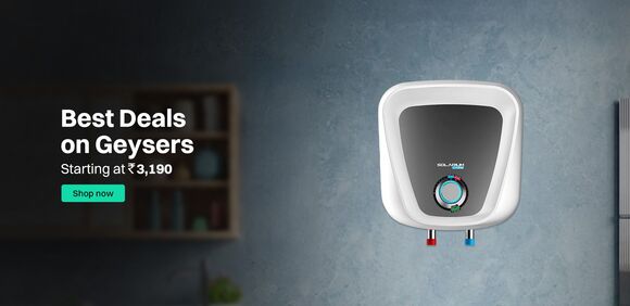 Croma - Top Geyser Deals Starting at Rs. 3,190