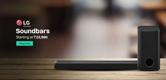 Croma - Elevate Your Audio- Soundbars Starting at Rs. 22,990