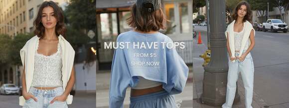 Forever21 Forever 21 - Stylish Tops from $5 - Shop Now