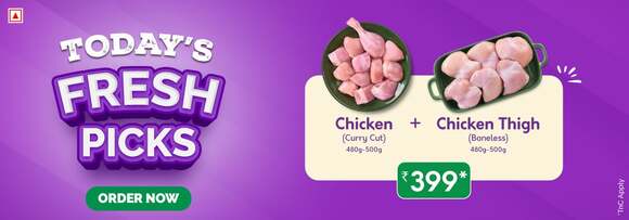 Fresh To Home - Fresh Picks- Chicken Combo at Rs. 399