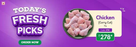 FreshToHome - Today's Fresh Chicken Picks - Rs. 278*