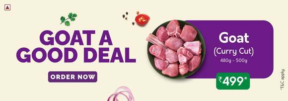 FreshToHome - Goat Curry Cut Rs. 499