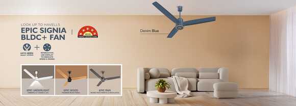 Havells Havells - Luxury Ceiling Fans - Up to 65% Energy Savings