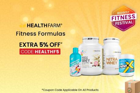 Healthkart - Fitness Formulas- Extra 5% Off* on All Products!
