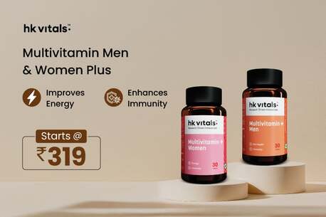 Healthkart Healthkart - Multivitamin Men & Women Plus Starting at Rs. 319 - Boost Energy & Immunity
