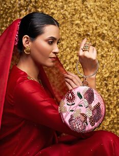 Jaypore Jaypore - Elegance Redefined- Exquisite Embroidered Clutches