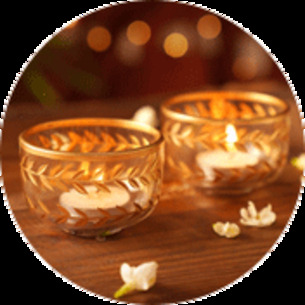 Jaypore - Warm Glow Candle Holders - Illuminate Your Space