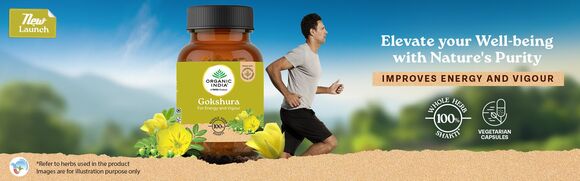 Organicindia Organic India - Discover Energy & Vitality with Gokshura - New Launch!