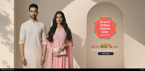 Pantaloons - Grand Online Festive Sale - Up to 60% Off